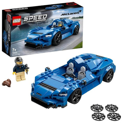 LEGO Speed Champions McLaren Elva 76902 Building Kit (263 Pcs),Multicolor