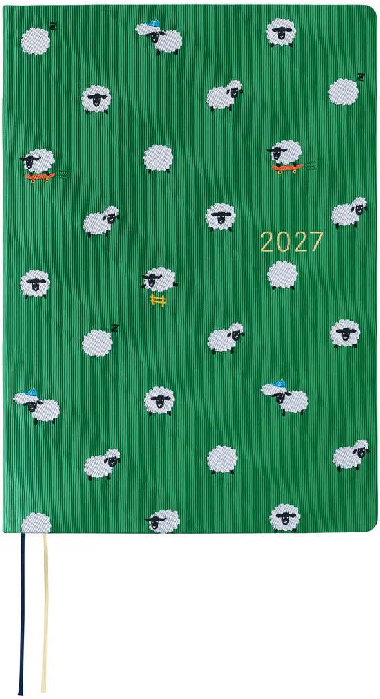 Hobonichi Techo 2027 HON Tie & Chief/Sheep, Sheep A5