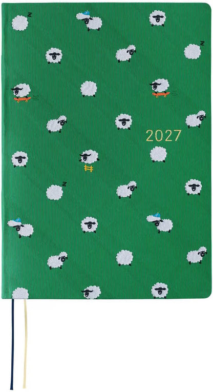 Hobonichi Techo 2027 HON Tie & Chief/Sheep, Sheep A5