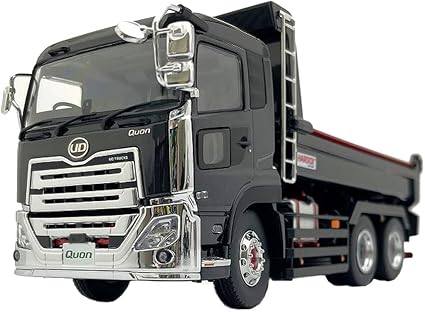 Kyosho KS03940BK Original 1/43 UD TRUCKS QUON KYOKUTO Dump (Black Metallic), Finished Product