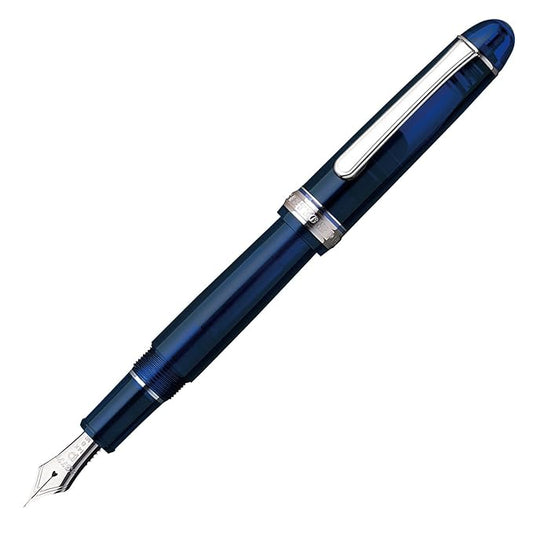 Platinum #3776 Century / Chartres Blue [Rhodium coating] (Nib : Medium)