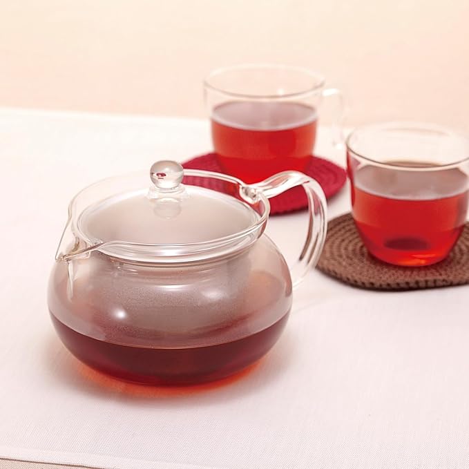 Hario Cha Kyusu Maru Tea Pot, 700ml, Glass