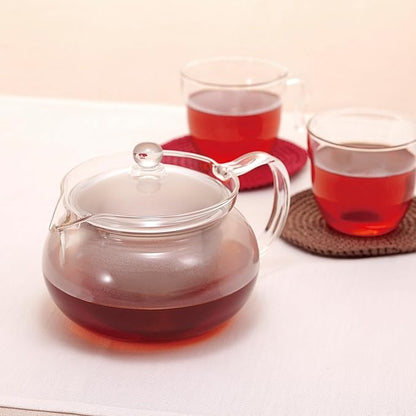 Hario Cha Kyusu Maru Tea Pot, 700ml, Glass