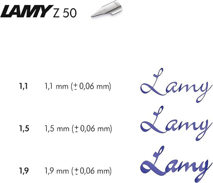 Lamy Fountain Pen Replacement Nib Silver Size: F (Fine) LZ50 SIL