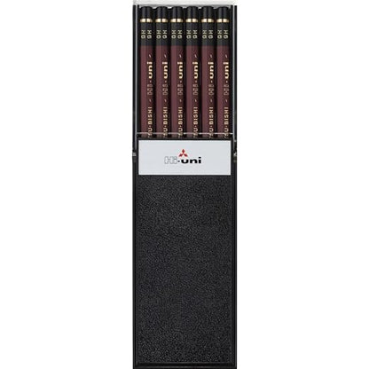 Uni Wooden Pencil, 9H, Box of 12 (HU9H)