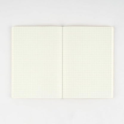 Hobonichi Notebook, Naoki Ishikawa/Almost Daily Square Notebook (A6) DenalI In The Midnight Sun #1, 3.7 mm Square, 240 Pages, 4 Color Grid, Notebook Accessory