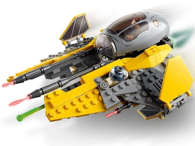LEGO 75281 Building Block Anakin's Jedi Interceptor,Multicolor