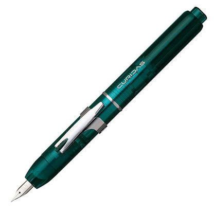 Platinum Fountain Pen - Curidas. (Urban Green, Medium)