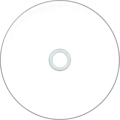 Verbatim SR80SW600BZ 1-Time Recording CD-R 700MB 600 Sheets Simple Commercial Packaging Wide White Printer 48X Speed Single Layer Single Layer