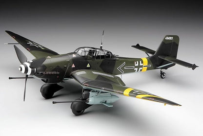 Hasegawa 1/32 German Air Force Anti-tank Attack Aircraft Junkers Ju87G Stuka Kanonen Vogel Plastic Model ST25