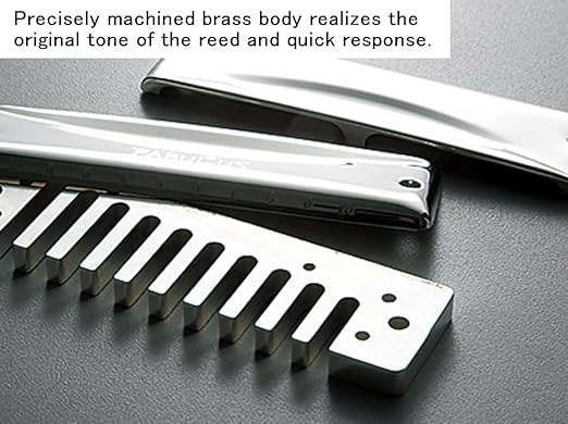 Suzuki F-20J-E Fabulous 10-Hole Diatonic Just Temperament Harmonica, Key of E