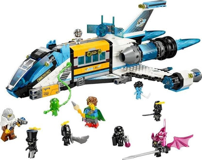 LEGO 71460 DREAMZzz Mr. Oz Space Bus 2 Way Buildable Spaceship Toy with Mateo Z-Blob & Logan Creative Adventure Toys Gift for Kids Boys Girls