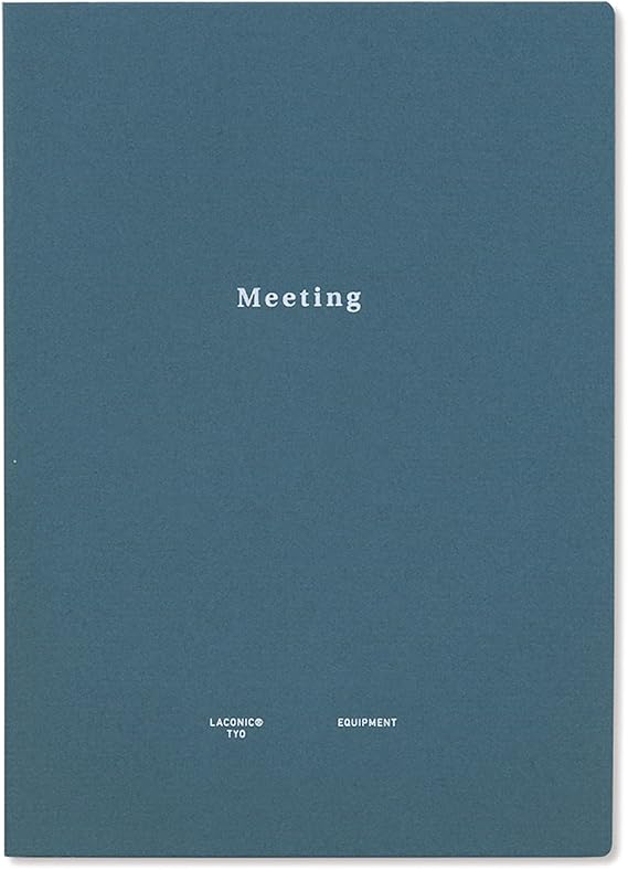 Laconic LGF06-36 Style Notebook, A5 Meeting Minutes