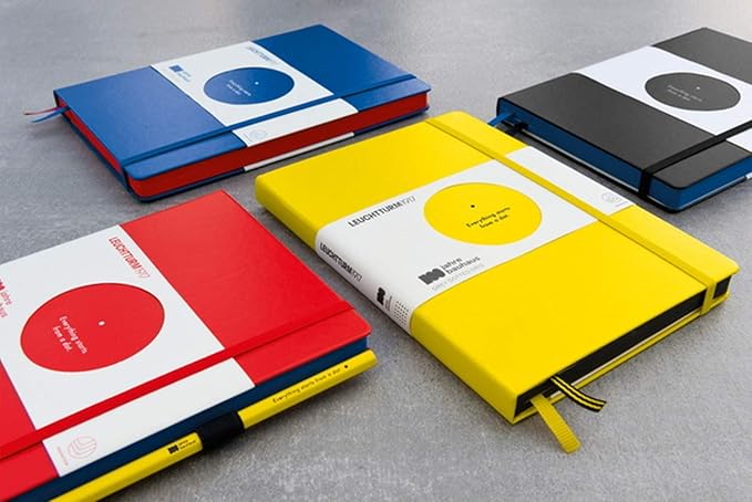 Leuchtturm Notebook, B6, Horizontal Ruled, Soft Cover, Powder, 363930