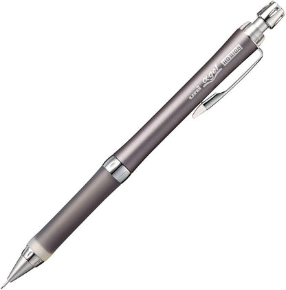 Mitsubishi Pencil Uni Alpha Gel Slim Firm Mechanical Pencil 0.5 Gun Metallic M5809GG1P.43