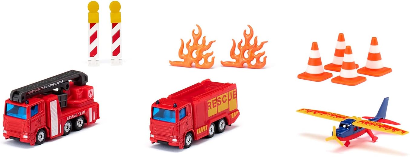Bonernund Siku SK6330 Gift Set, Fire Truck, Ages 3 and Up
