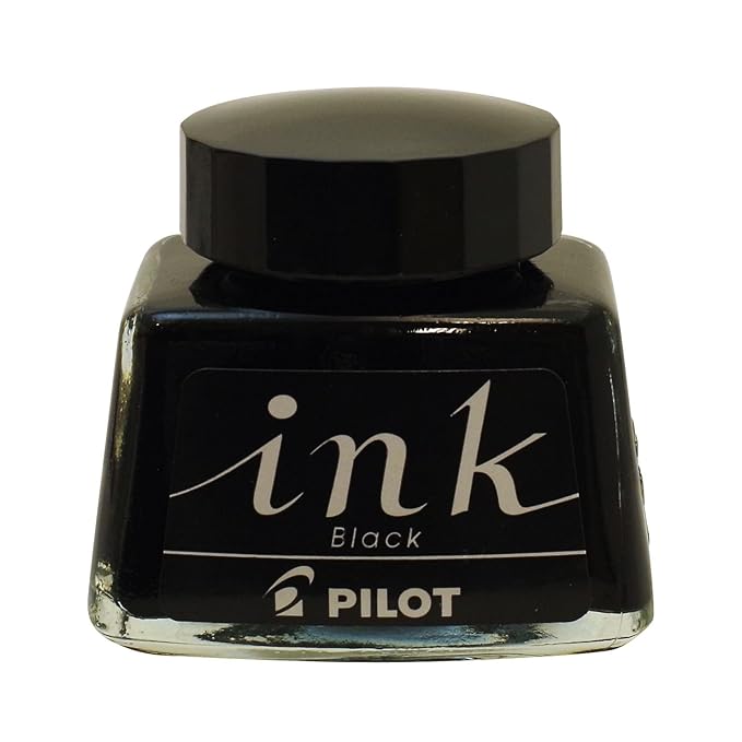 Pilot Fountain Pen Ink - 30ml Bottle - Black