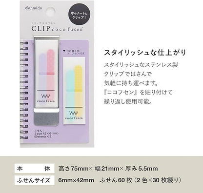 Kanmido CF-7010 Clip Kokofsen Purple RS