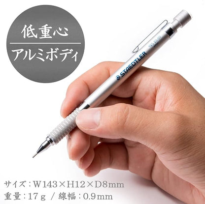 Staedtler Silver Series 925 25-09 Mechanical Pencil, 0.9 mm, For Drafting