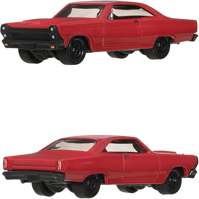 Hot Wheels 986J-HRN88 Fast and Furious Theme Assortment - Villains Vehicle Toy Mini Car, Pack of 10, Sold in Box, 3 Years Old and Up Multi