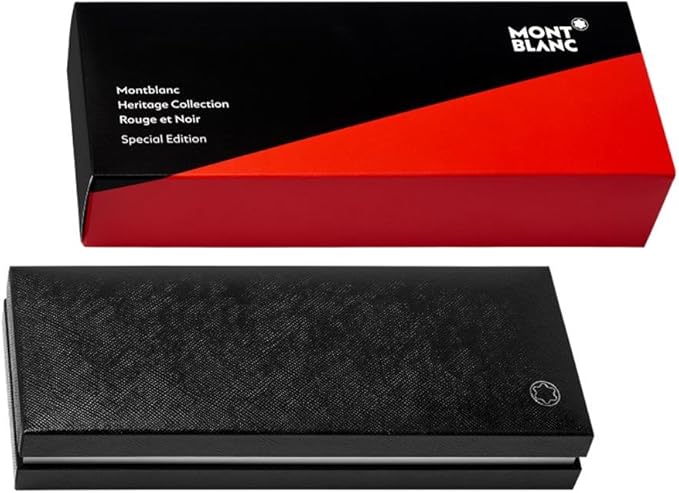 Montblanc penna a sfera Heritage Collection Rouge et Noir Edizione Speciale nera 114724