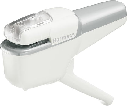 Kokuyo SLN-MPH105G Harinacs Press Stapleless Stapler, No Hole, Green