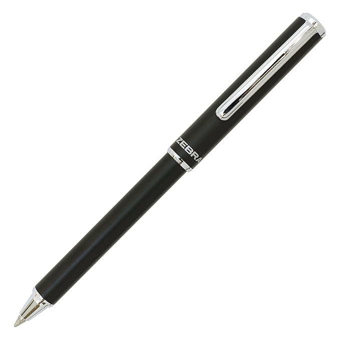 Zebra SL-F1 Mini Ballpoint Pen, 0.7 mm, Navy Body, Black Ink (BA55-NV)