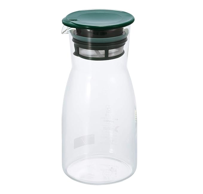 Hario Mizudashi Cold Brew Tea Pot, 700ml, Dark Green