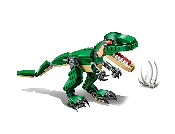 LEGO Creator 3in1 Mighty Dinosaurs Building Blocks for Kids 7 to 12 Yrs (174 Pcs) 31058,Multicolor