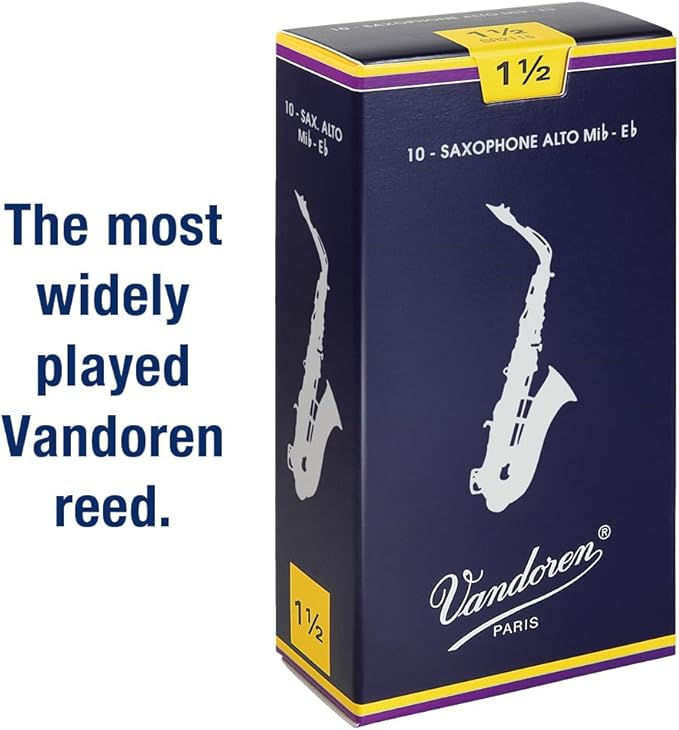 Vandoren Traditional Firmness: 1 1/2 Reeds for Alto Sax (Band Ren) Domestic regular goods