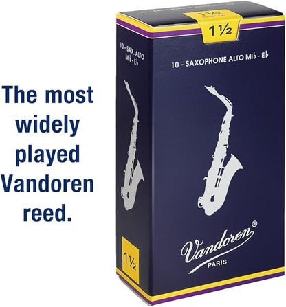 Vandoren Traditional Firmness: 1 1/2 Reeds for Alto Sax (Band Ren) Domestic regular goods