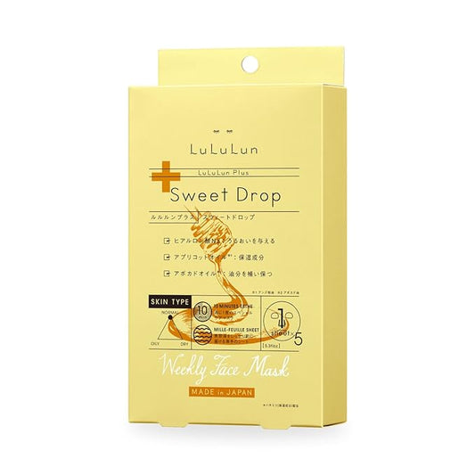 Lululun Plus -Sweet Drop- Mask 30ml/1fl.oz x 5 Sheets