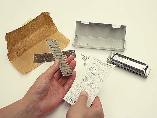 Suzuki RP-M-20-G Replacement Reed Plates for Manji Harmonicas, Key of G