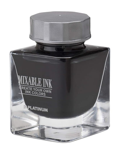 Platinum Fountain Pen Bottle Ink Mixable 1 Smoke Black INKM-1000-1