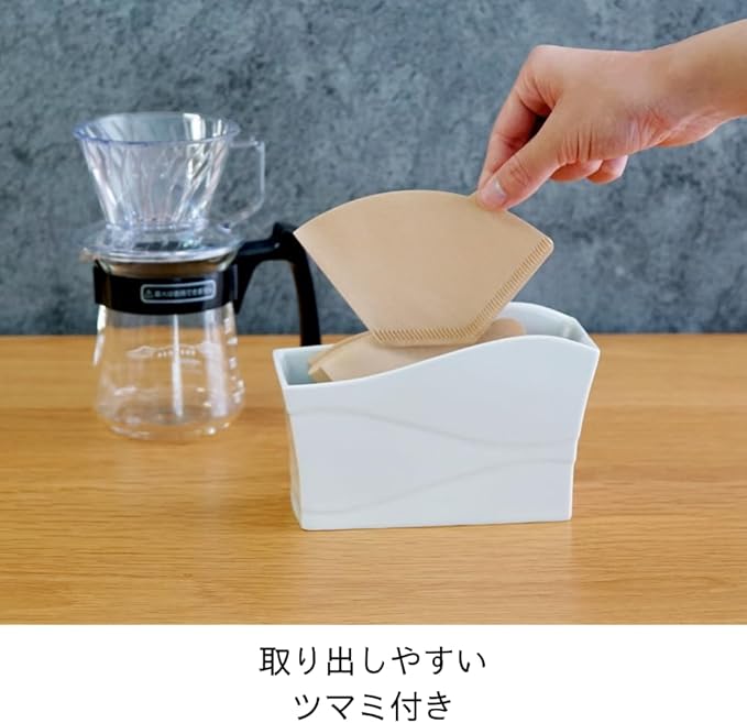 HARIO Trapezoidal Coffee Filters, 1 to 2 Cups, 200 Sheets Set of 40 Sheets x 5, Made in Japan, FSC Certified Paper, 01 M, Misarashi PEF-01-40M-5S-AZ+