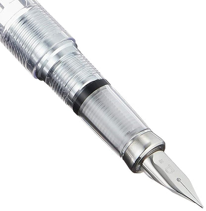 Platinum Balance Fountain Pen - Shine Crystal - Medium Nib