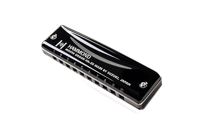 Suzuki Hammond Harmonica Pro Master HA-20 Key C HA-20C
