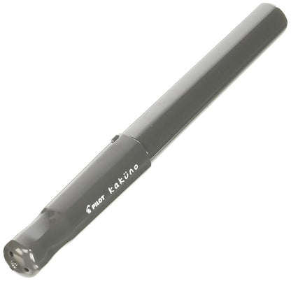 Pilot Kakuno Fine-Nib Fountain Pen, Black Body Orange Cap Body (FKA-1SR-OF)