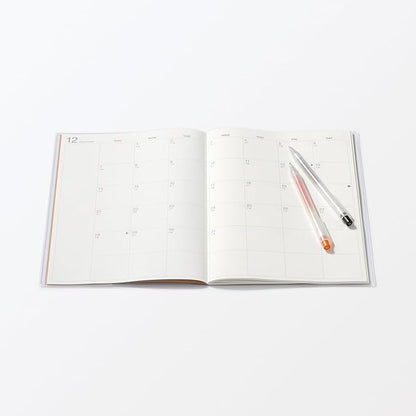 MUJI 84854439 2026 B5 Monthly Planner, Starts on December 2026