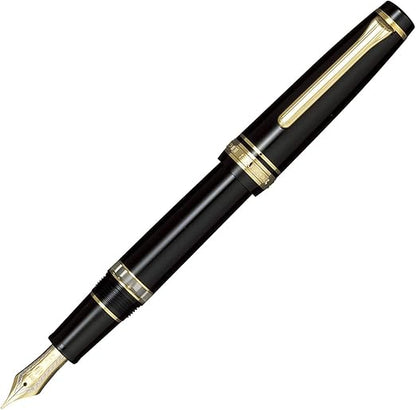 Sailor Professional Gear Rare B Bold Black Fountain Pen