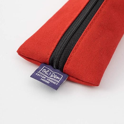 Midori Pen Case S Canvas Red 91802554