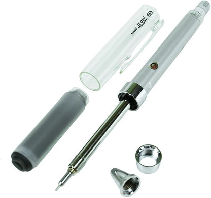 Uni Mitsubishi Uni Alpha-Gel Mechanical Pencil, Automatically Rotating Lead  Black