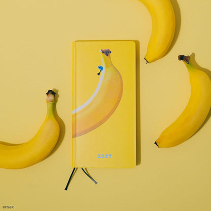 Hobonichi Techo 2027 Weeks English Edition Puppet Sun-Sun/BANANA January Start Weekly Planner