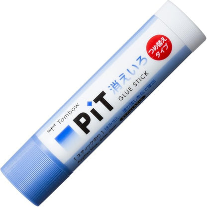 TOMBOW HCA-223-10P Stick Glue Stick Pit Refill Type, N Size, 0.7 oz (20 g), Main Unit + Refill Pack, 10 Pieces