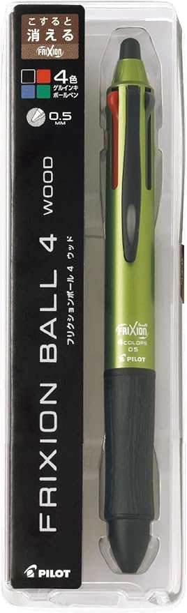 PILOT Ballpoint Pen Frixion Ball 4 Wood 0.5mm Dark Green LKFB3SEFDG