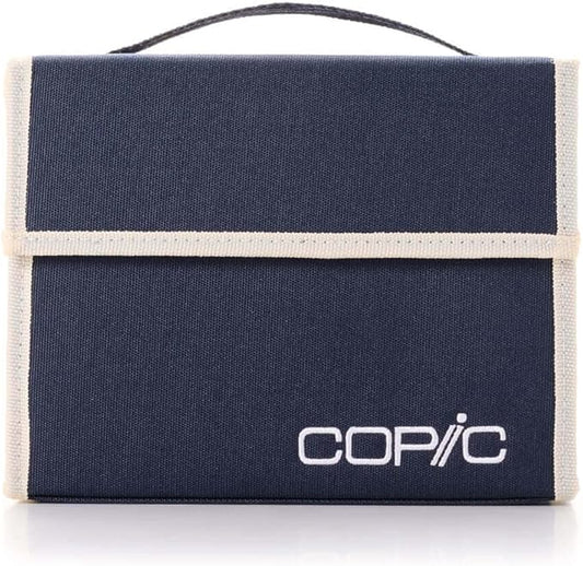 Copic Wallet 36 Count Navy Blue Illustration Marker Marker Pens (36 Count)