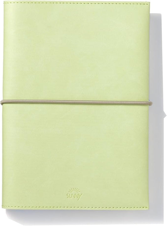 Iroha Published 2026 SUNNY Notebook, Standard, Free Daily, 2026/January/B6 Size, Lime Green, LSD-56