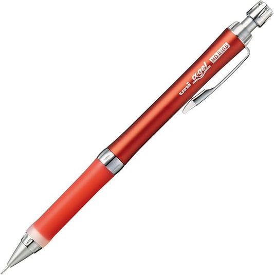 Mitsubishi Pencil Mechanical Pencil Uni Alpha Gel Slim Firm 0.5 Red M5809GG1P.15