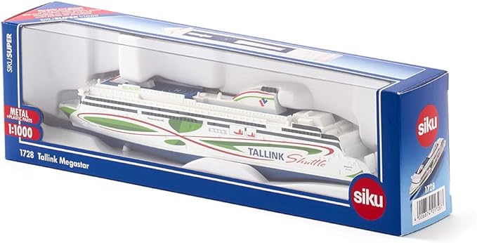 SIKU SK1728 Tallink Shuttle Megastar No. 3 years old and up