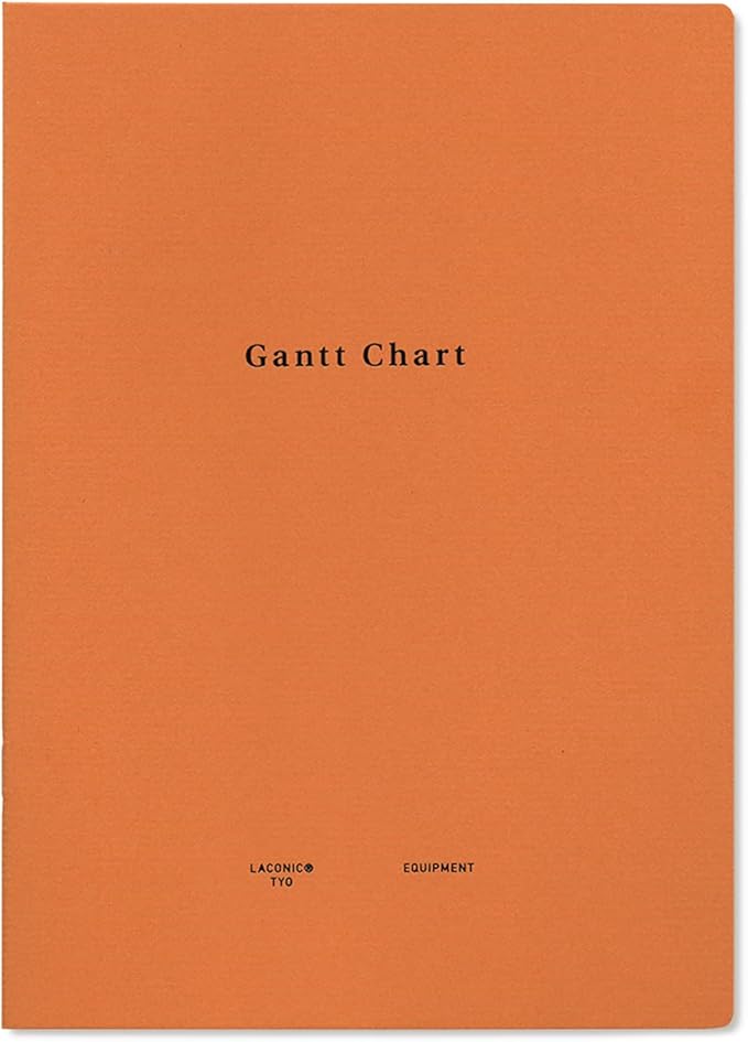 Laconic LGF05-36 Notebook A5 Gantt Chart Date Free Style Notebook